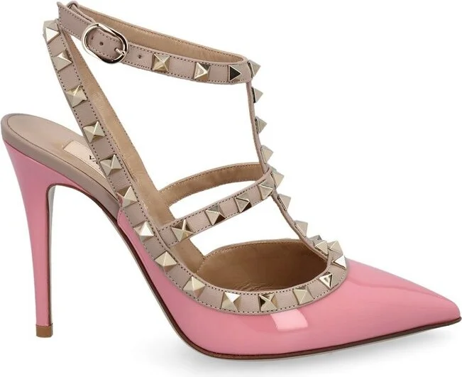 Valentino Garavani Rockstud Pointed Toe Pumps