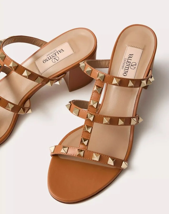 Valentino Garavani "Rockstud" Slippers - Image 5