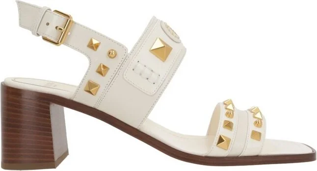 Valentino Garavani Rockstud Square Open Toe Sandals