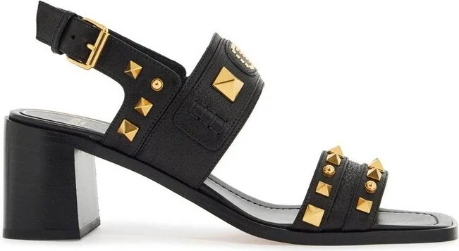 Valentino Garavani Rockstud Square Toe Sandals