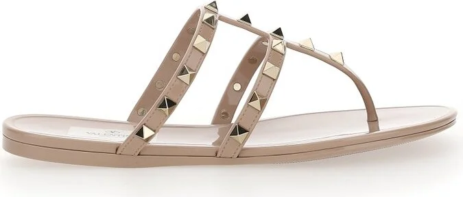 Valentino Garavani Rockstud Thong Sandals