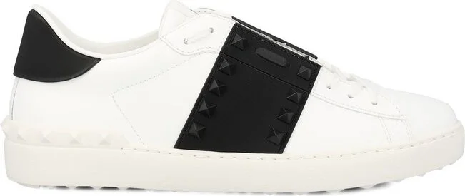 Valentino Garavani Rockstud Untitled Lace-Up Sneakers