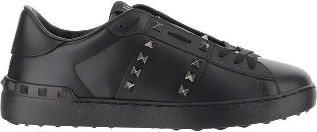 Valentino Garavani Rockstud Untitled Lace-Up Sneakers