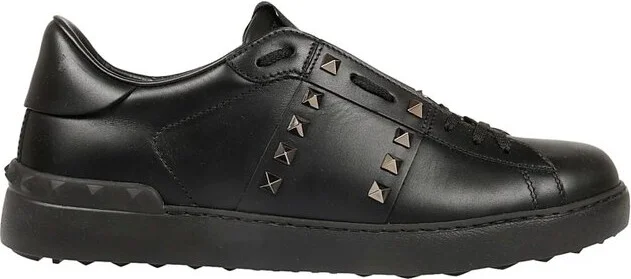 Valentino Garavani Rockstud Untitled Lace-Up Sneakers