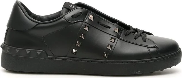 Valentino Garavani Rockstud Untitled Lace-Up Sneakers