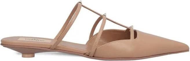 Valentino Garavani Rockstud Wispy Pointed Toe Mules