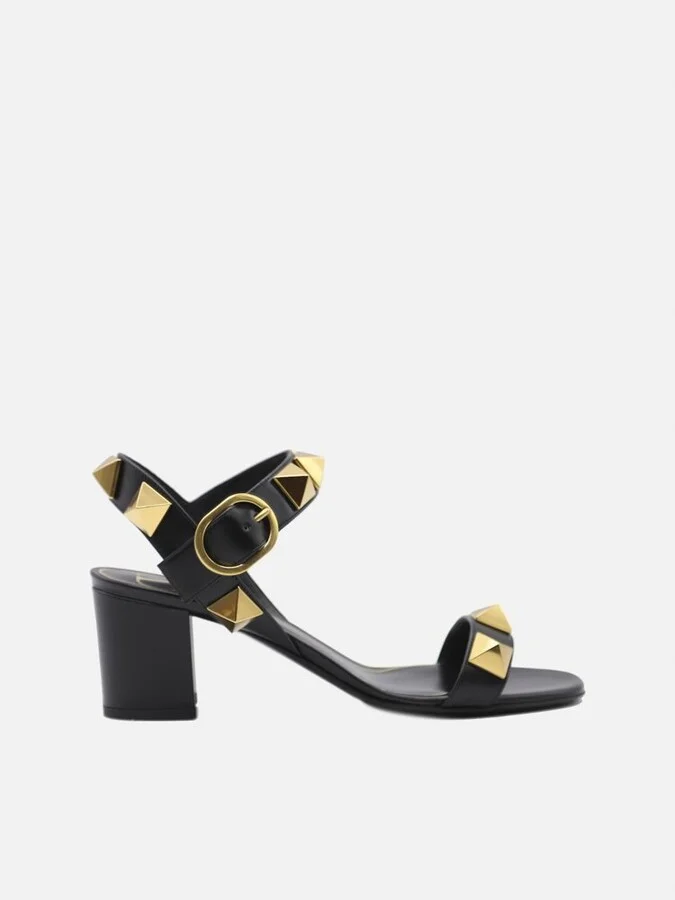 Valentino Garavani Roman Stud Ankle-Strap Sandals