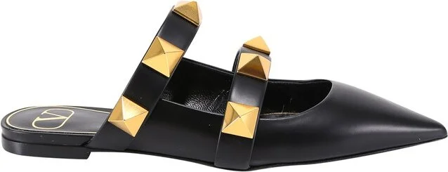Valentino Garavani Roman Stud Flat Mules