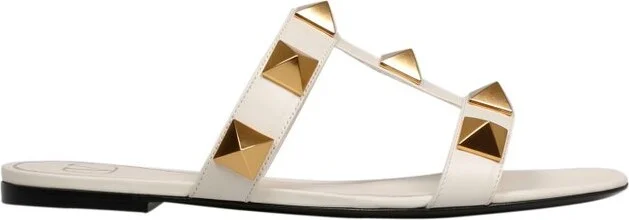 Valentino Garavani Roman Stud Flat Sandals