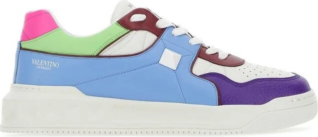 Valentino Garavani Roman Stud Lace-Up Sneakers