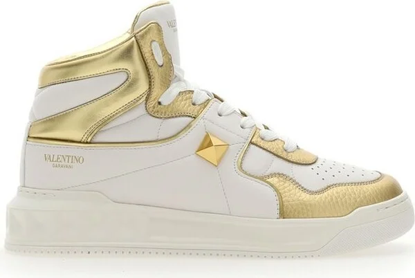Valentino Garavani Roman Stud Lace-Up Sneakers