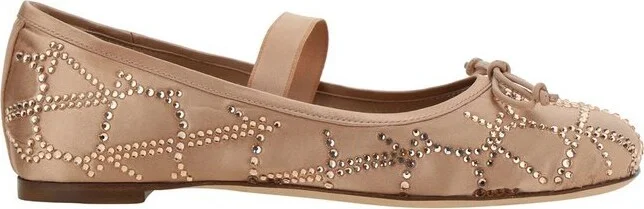 Valentino Garavani Round-Tow Ballerinas
