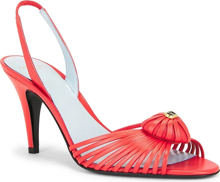 Valentino Garavani Royal Sandal in Red - Image 2