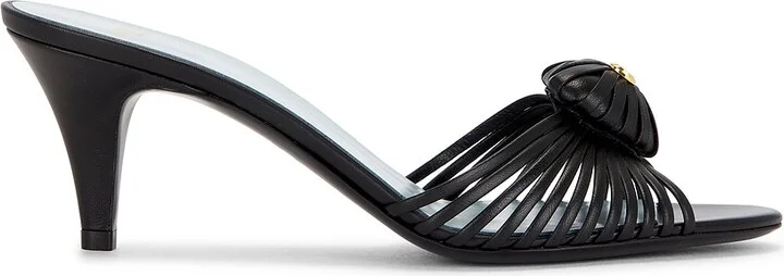 Valentino Garavani Royal Slide Sandal in Black