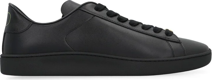 Valentino Garavani Royco Leather Low-Top Sneakers - Image 2