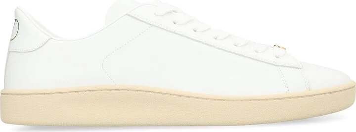 Valentino Garavani Royco Leather Low-Top Sneakers - Image 2