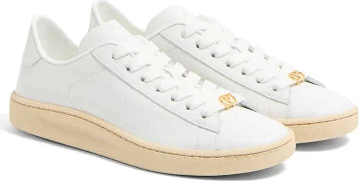 Valentino Garavani Royco Leather Sneakers - Image 3