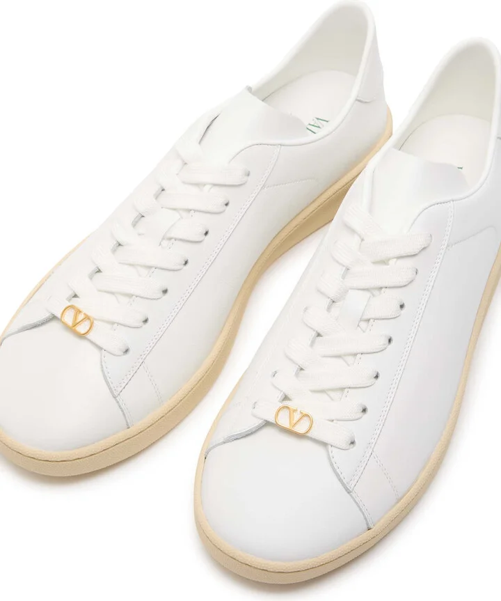 Valentino Garavani Royco Leather Sneakers - Image 3