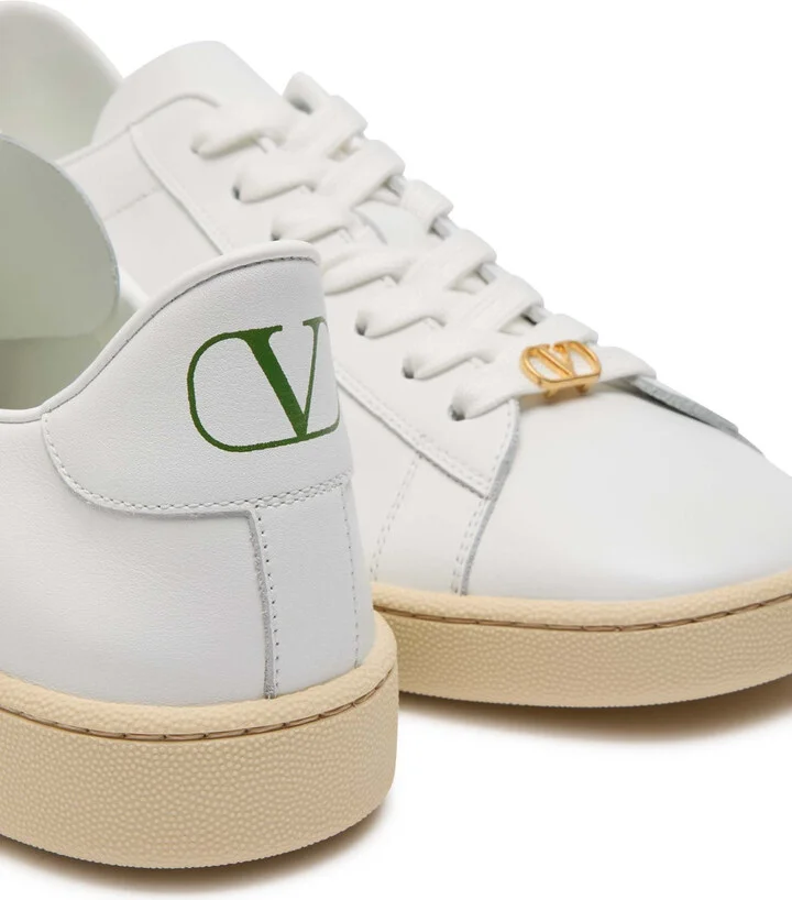 Valentino Garavani Royco Leather Sneakers - Image 4