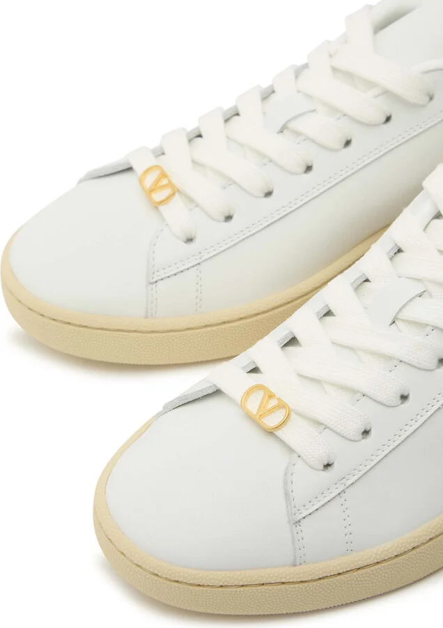 Valentino Garavani Royco Leather Sneakers - Image 3