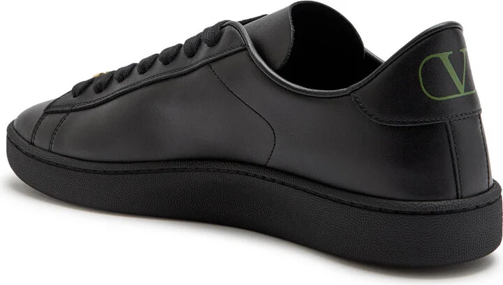 Valentino Garavani Royco Leather Sneakers - Image 2