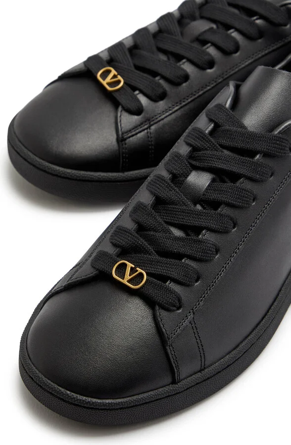 Valentino Garavani Royco Leather Sneakers - Image 3