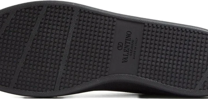 Valentino Garavani Royco Leather Sneakers - Image 3