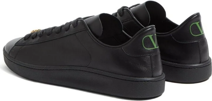 Valentino Garavani Royco Leather Sneakers - Image 2