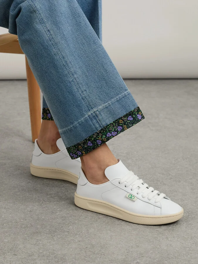 Valentino Garavani - Royco Leather Sneakers - White - Image 2