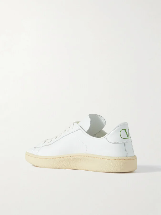 Valentino Garavani - Royco Leather Sneakers - White - Image 3