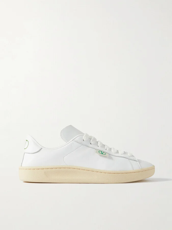 Valentino Garavani - Royco Leather Sneakers - White