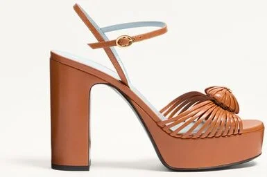 Valentino Garavani SANDAL ROYAL PLATFORM SANDAL IN KIDSKIN 115MM