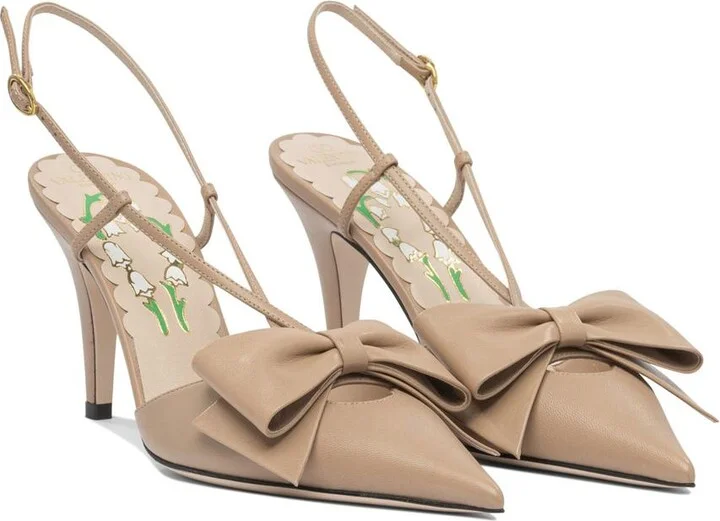 Valentino Garavani Slingback Pumps "Bowow" - Image 2