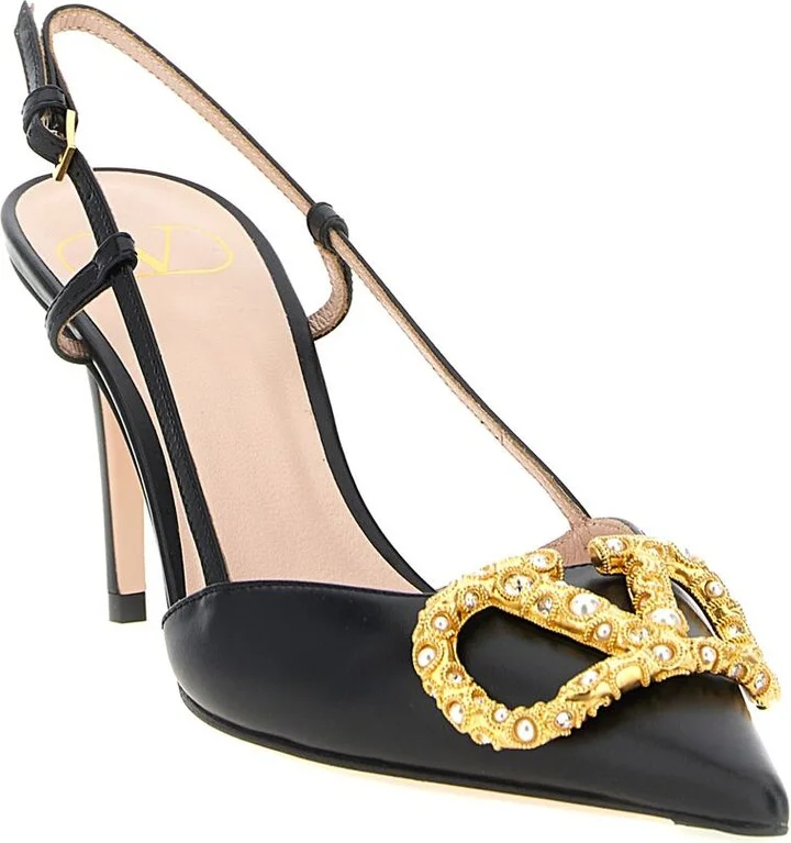 Valentino Garavani Slingback Valentino Garavani Vlogo Signature - Image 2