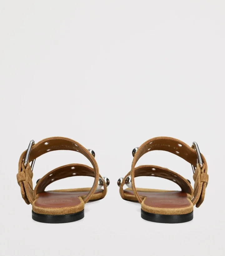 Valentino Garavani Suede Nellcôte Sandals - Image 2