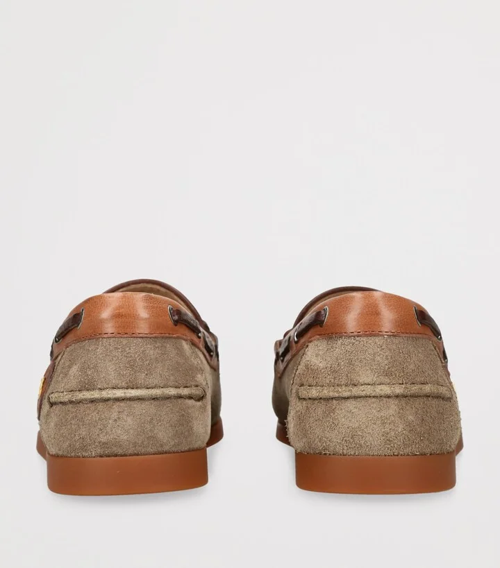 Valentino Garavani Suede Tassel Boat Shoes - Image 2