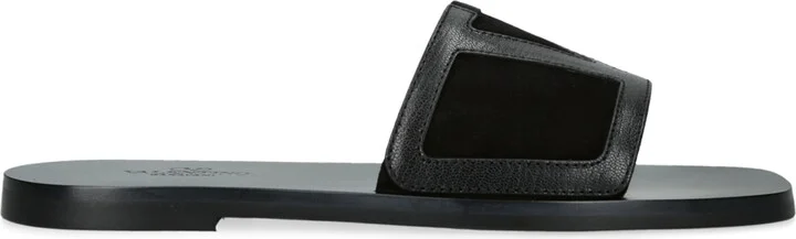 Valentino Garavani Suede Viva Superstar Slides