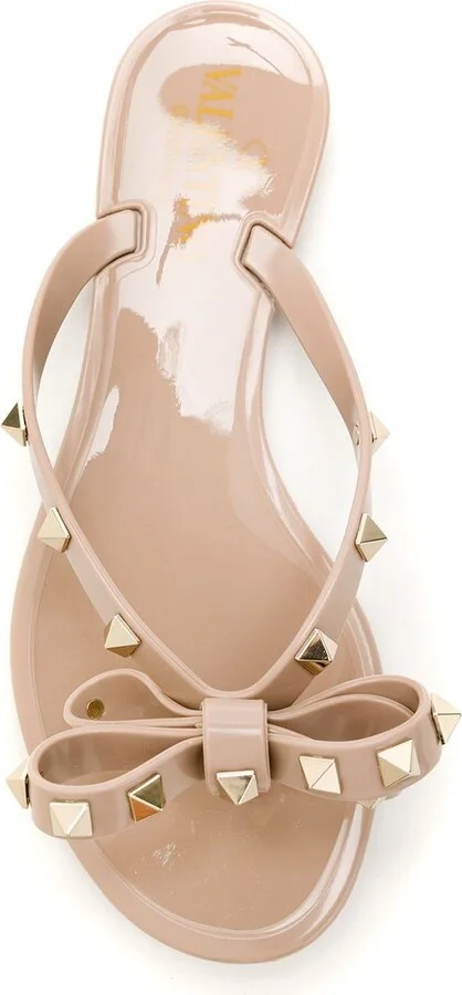 Valentino Garavani Summer Rockstud Thong Sandals - Image 2