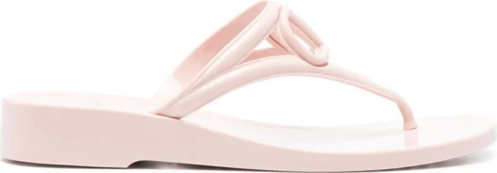 Valentino Garavani Summer Vlogo Signature Thong Sandals