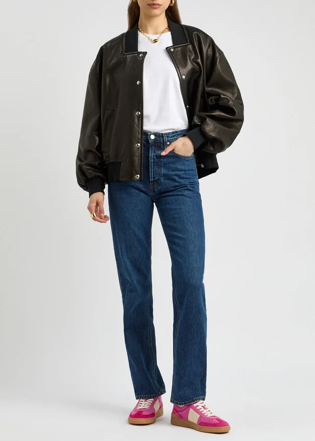 Valentino Garavani Upvillage Crosta Panelled Suede Sneakers - Image 11