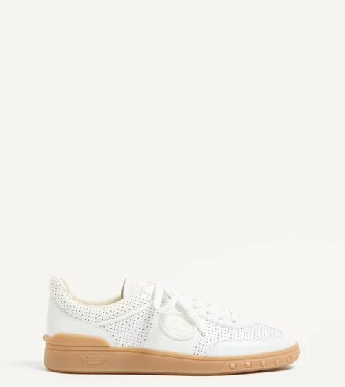 Valentino Garavani Upvillage Low-Top Perforated Nappa Leather Sneaker