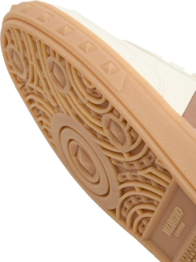 Valentino Garavani Upvillage Panelled Leather Sneakers - Image 4