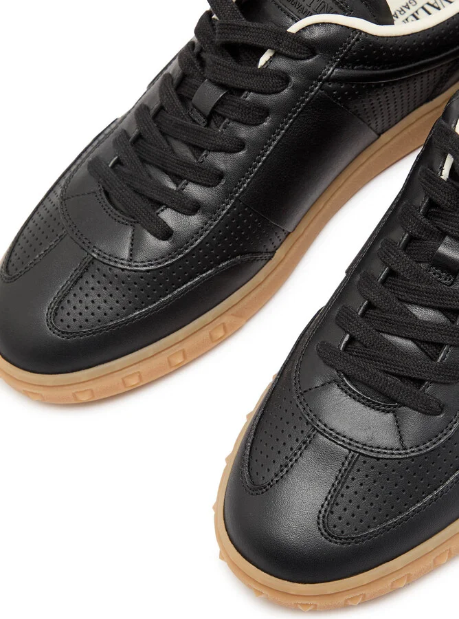 Valentino Garavani Upvillage Panelled Leather Sneakers - Image 3