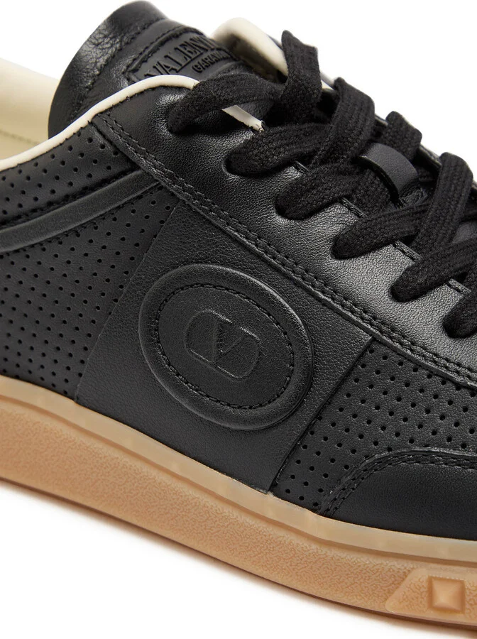 Valentino Garavani Upvillage Panelled Leather Sneakers - Image 4