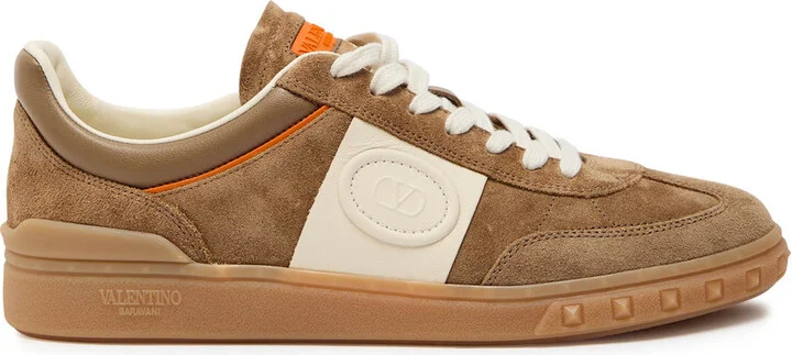 Valentino Garavani Upvillage Panelled Suede Sneakers