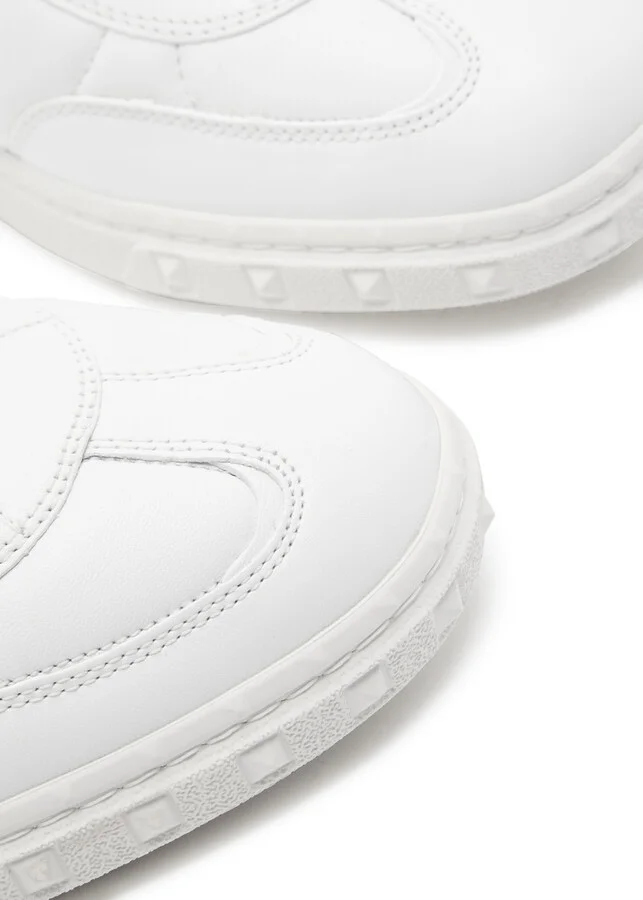 Valentino Garavani Upvillage Quilted Leather Sneakers - Image 3