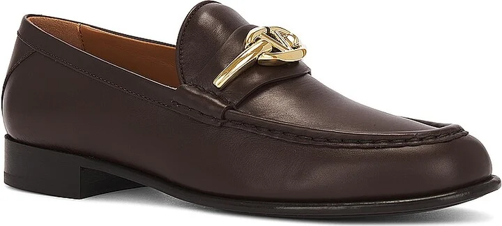Valentino Garavani V Logo Gate Loafer in Brown - Image 2