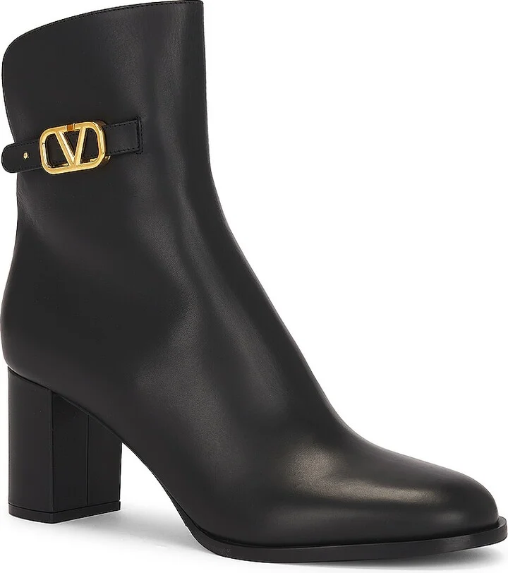 Valentino Garavani V Logo Signature Boot in Black - Image 2