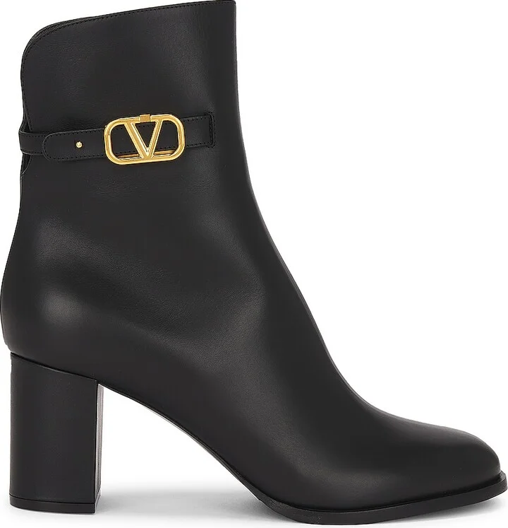 Valentino Garavani V Logo Signature Boot in Black