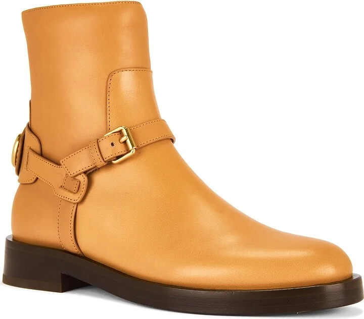 Valentino Garavani V Logo Signature Boot in Brown - Image 2